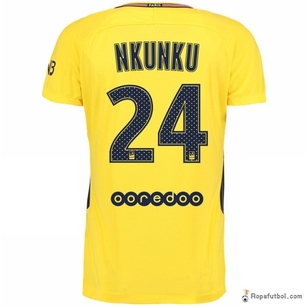 Camiseta Paris Saint Germain Replica Segunda Ropa Nkunku 2017/18